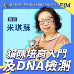 E04貓咪培育入門及DNA檢測